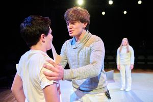 Abram Nelson, Max Larson and Elena Marking @ BroadwayWorld Abram Nelson, Max Larson and Elena Marking Photo