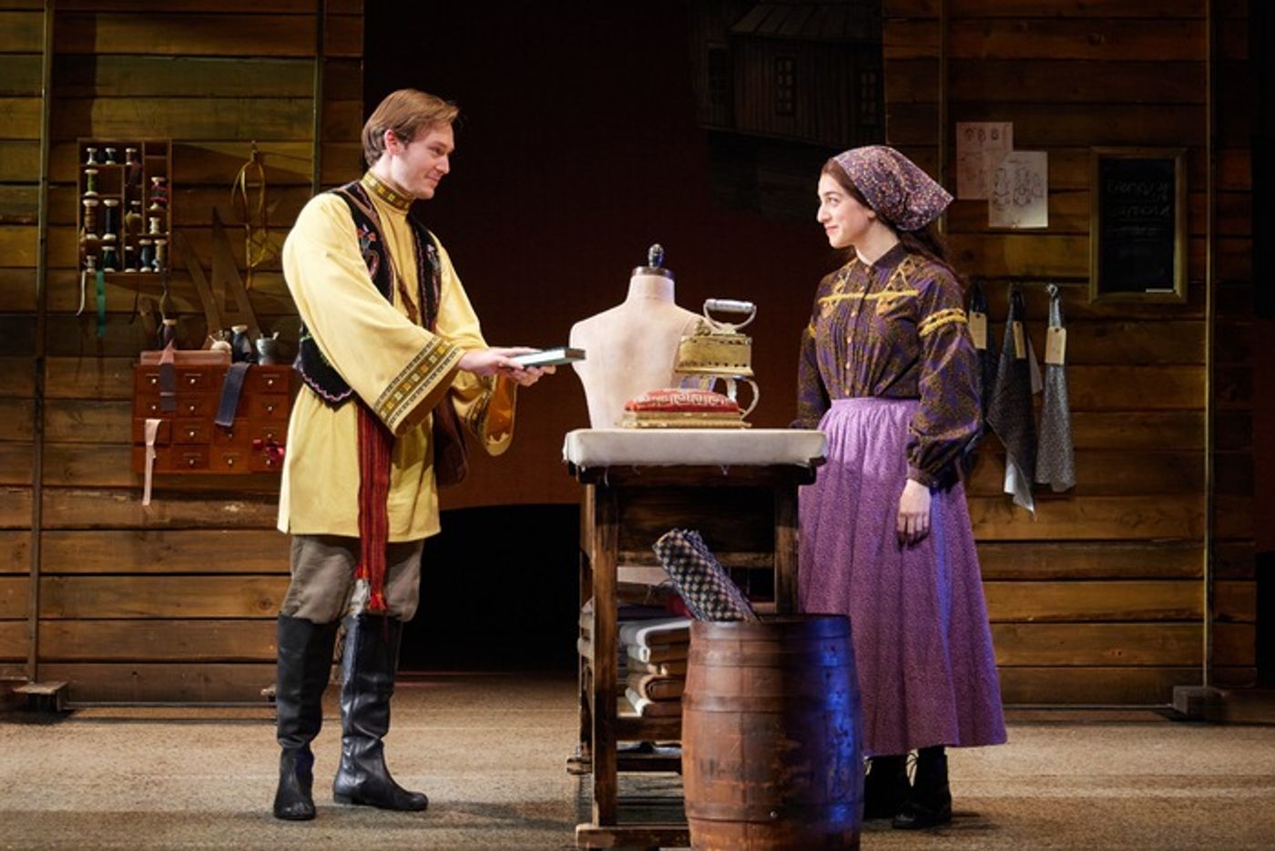Photos: First Look at Jordan Gelber, Jill Abramovitz, Alexandra Socha, Etai Benson, and More in FIDDLER ON THE ROOF at Paper Mill Playhouse  Image