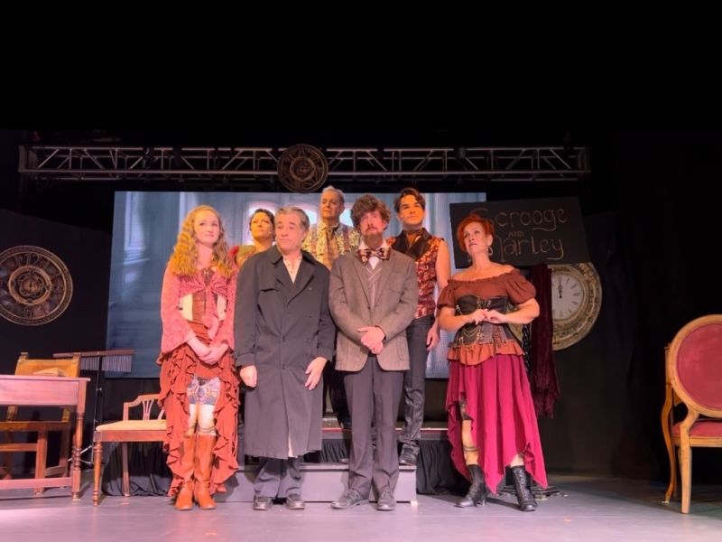 Review: CHARLES DICKENS WRITES A CHRISTMAS CAROL at Revolution Stage Company  Image