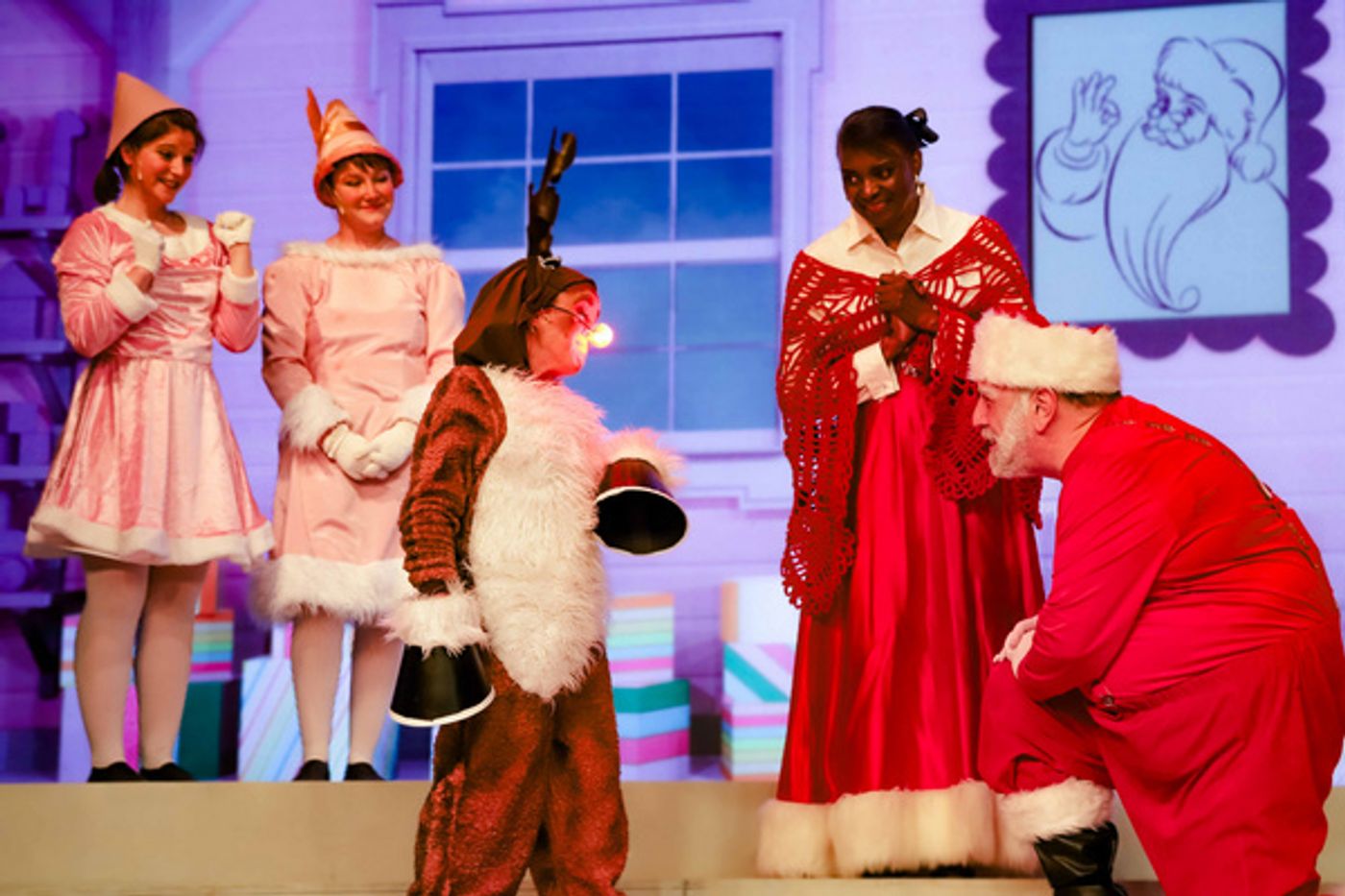 Photos: First Look at RUDOLPH THE RED-NOSED REINDEER at Tacoma Little Theatre  Image