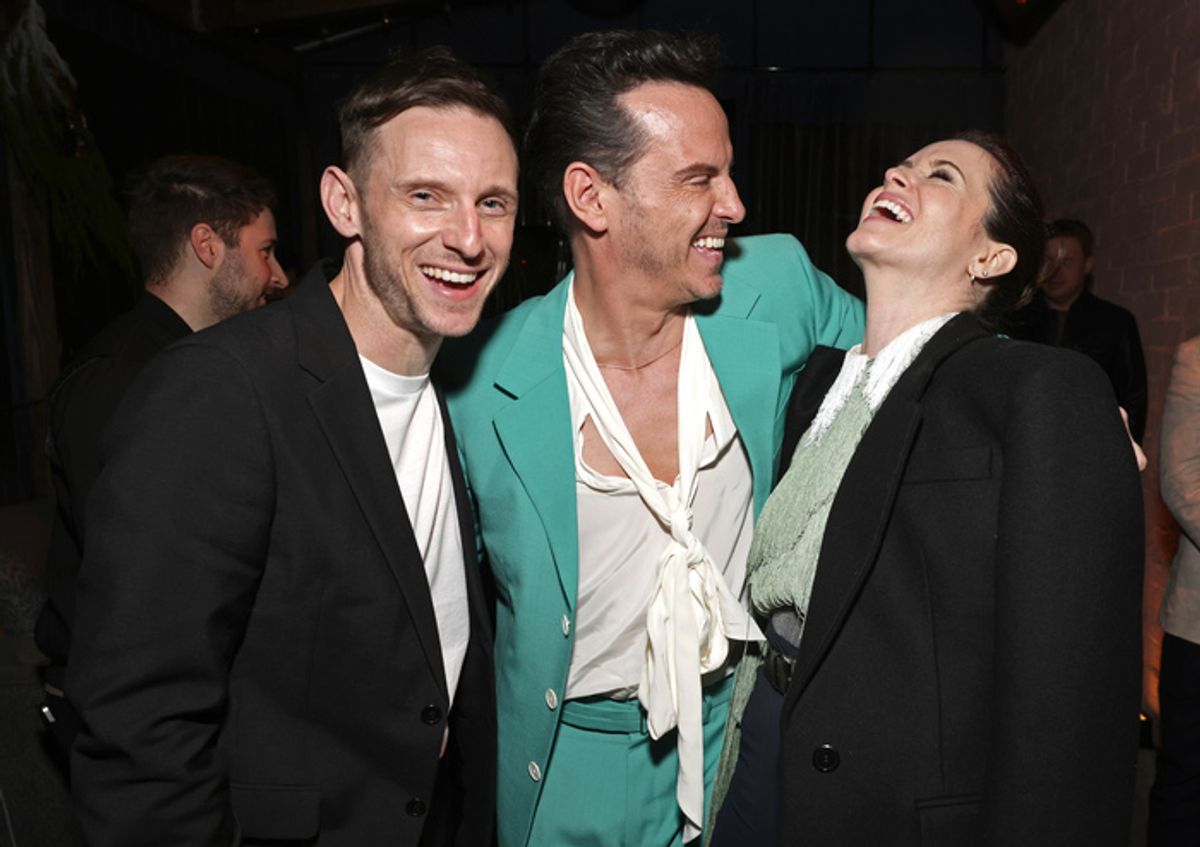 Jamie Bell, Andrew Scott, and Claire Foy at 