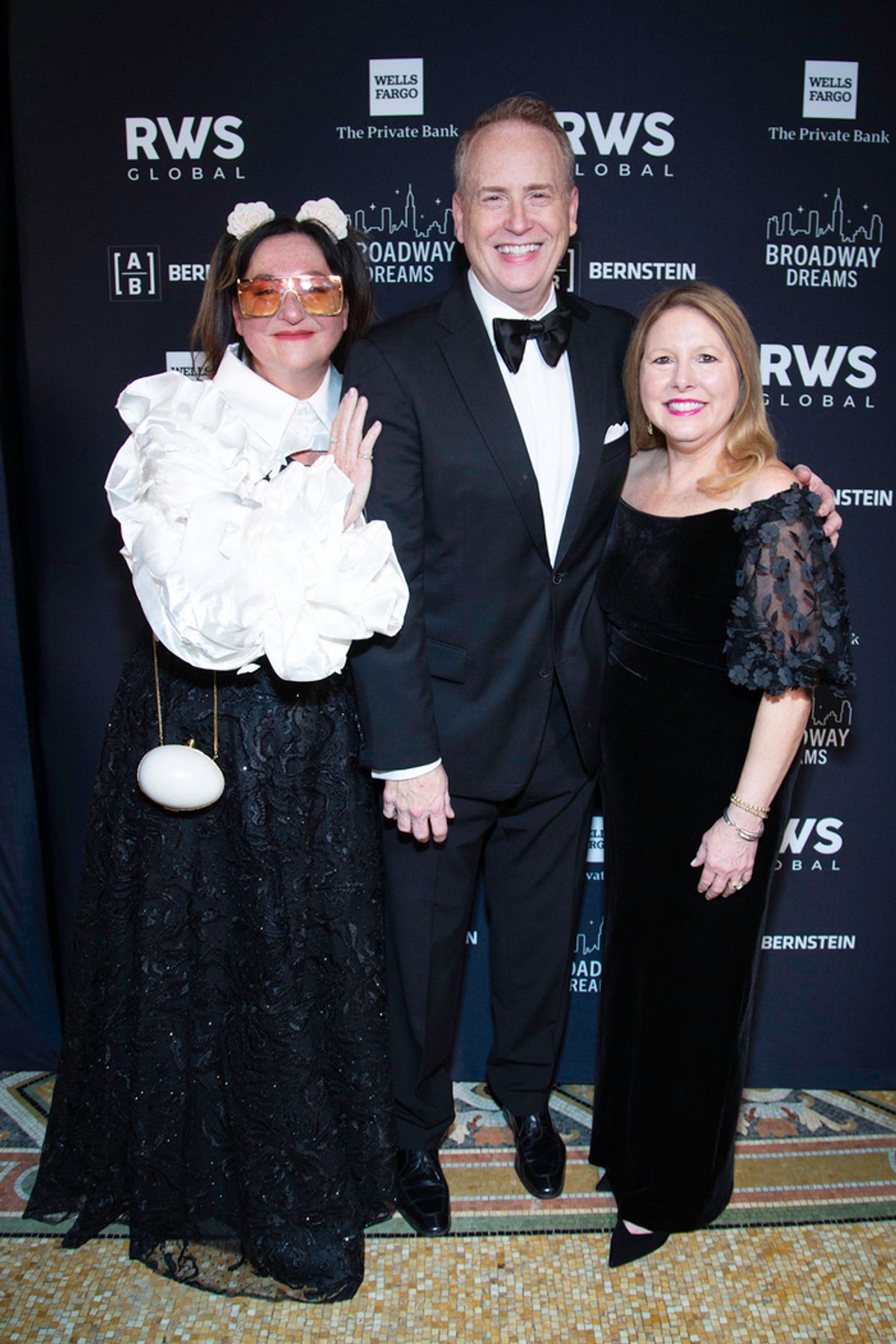 Robert Greenblatt, Anerre Annera, Elizabeth Faulkner at 