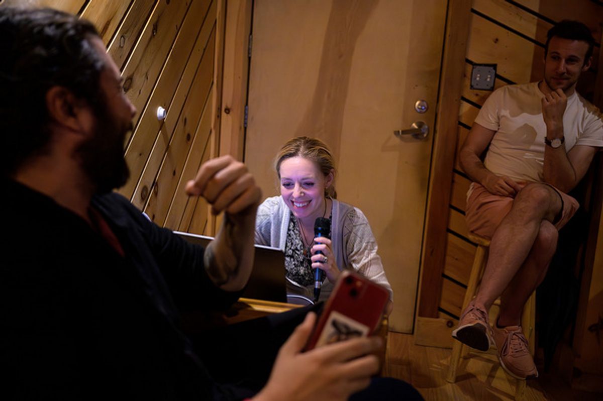 Johanna Telander, Tyler Milliron, Quentin Garzon at 