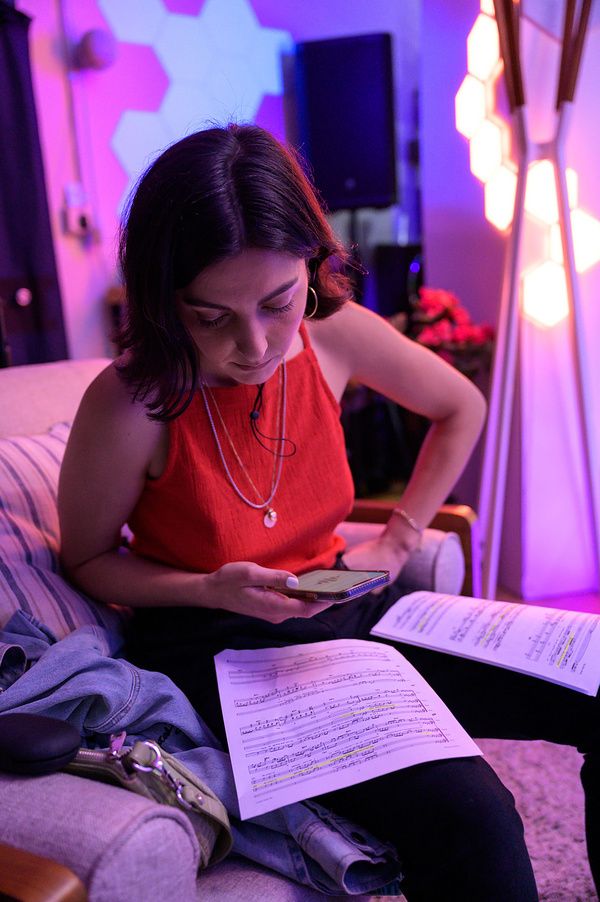 Photos: Inside Quentin Garzón's GRAY LAND Short Musical Film Soundtrack Recording Session   Image