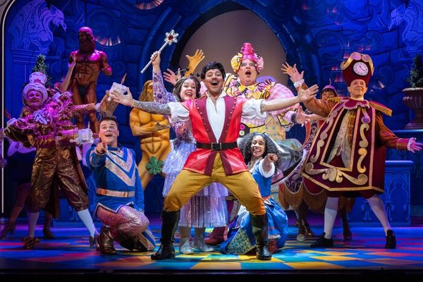 Duncan James and the company of BEAUTY AND THE BEAST Photo