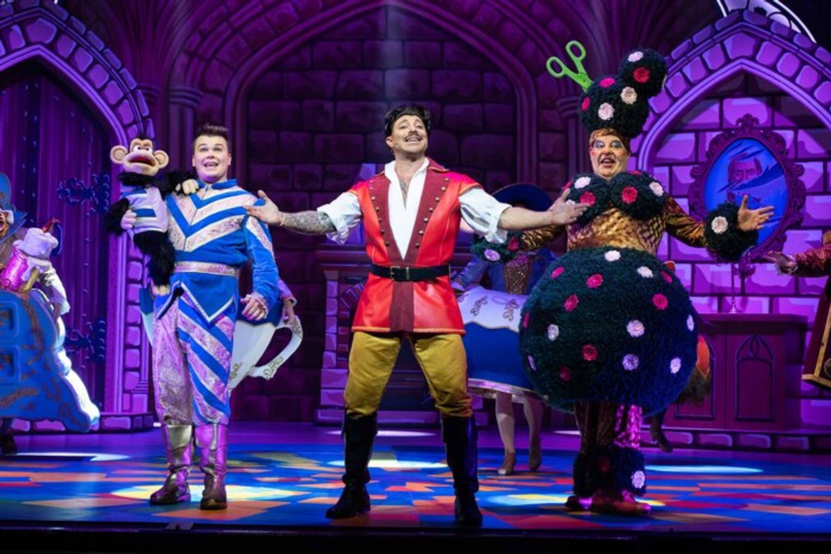 Max Fulham, Duncan James and Damian Williams at 