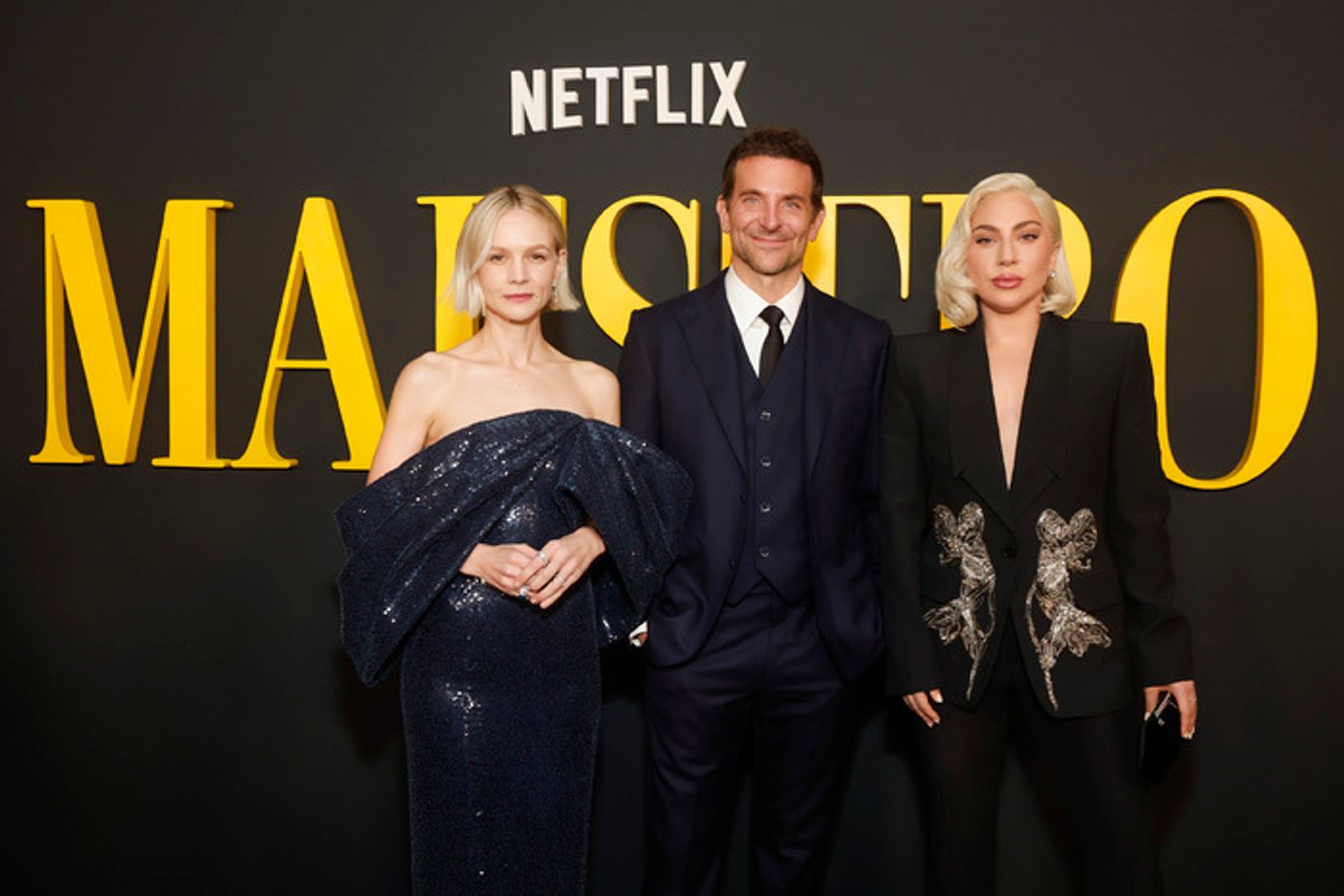 Photos: Lady Gaga & Bradley Cooper Reunite at the MAESTRO Premiere; Carey Mulligan, Jonathan Bailey & More Attend Photos: Lady Gaga & Bradley Cooper Reunite at the MAESTRO Premiere; Carey Mulligan, Jonathan Bailey & More Attend Image