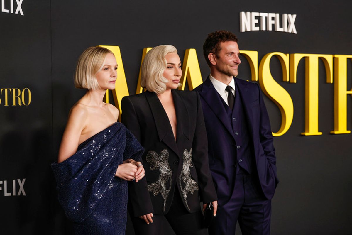 Carey Mulligan, Lady Gaga, and Bradley Cooper at 