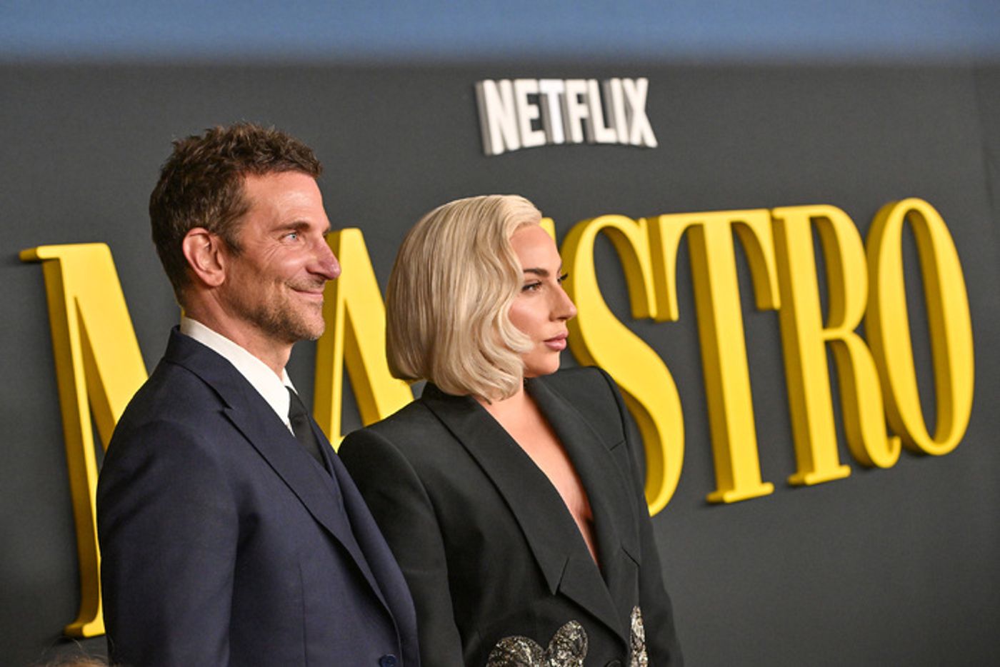 Photos: Lady Gaga & Bradley Cooper Reunite at the MAESTRO Premiere; Carey Mulligan, Jonathan Bailey & More Attend  Image