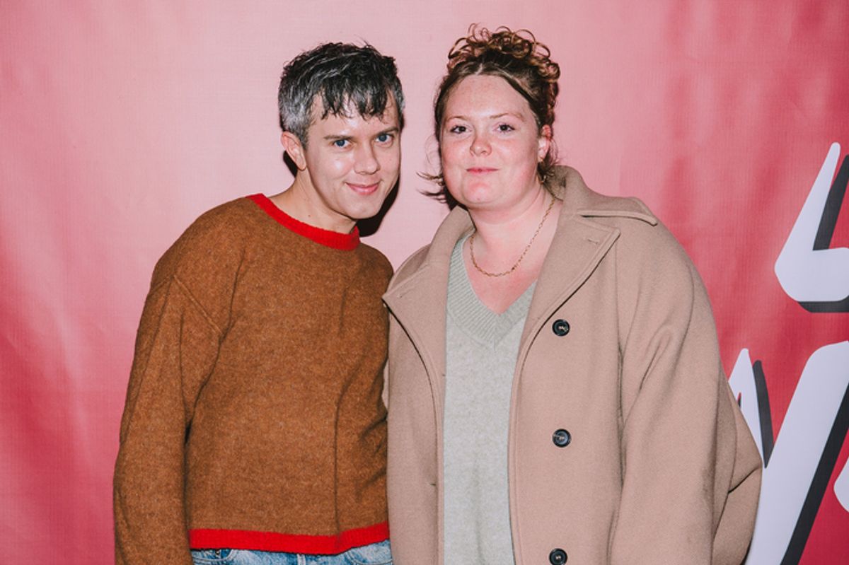 Cole Escola and Grace Kuhlenschmidt at Photos: Elliot Page And More Turn Out For Opening Night of LESS LONELY At Greenwich House Theater