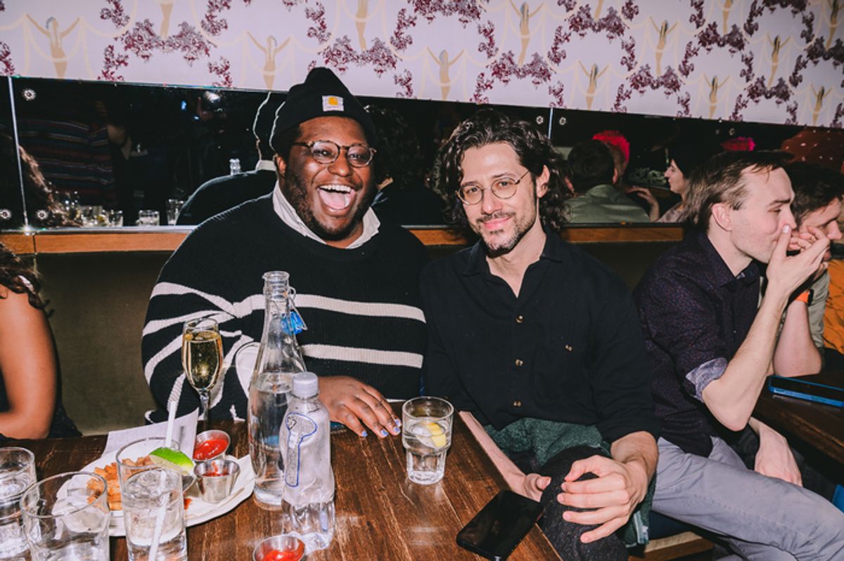 Larry Owens at Photos: Elliot Page And More Turn Out For Opening Night of LESS LONELY At Greenwich House Theater