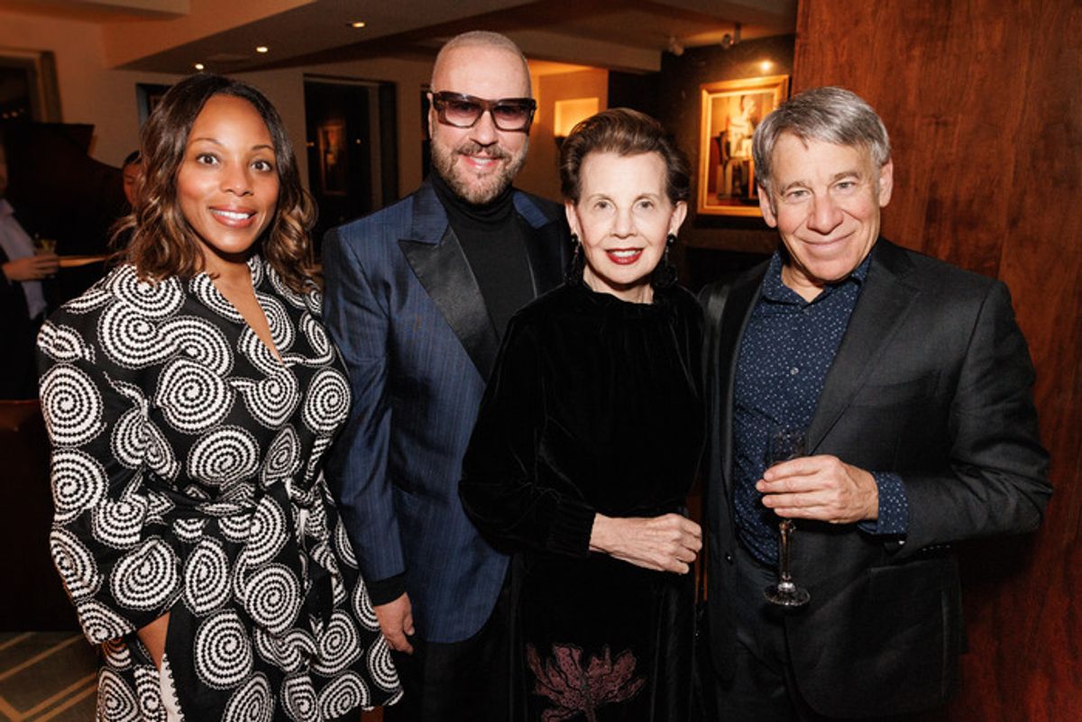 ASCAP Foundation Executive Director Nicole-George Middleton, Desmond Child,
philanthropist Adrienne Arsht, Stephen Schwartz at 