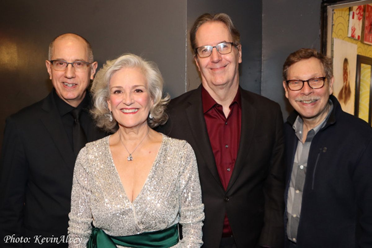 Tom Hubbard, Karen Mason, Christopher Denny, Barry Kleinbort at 