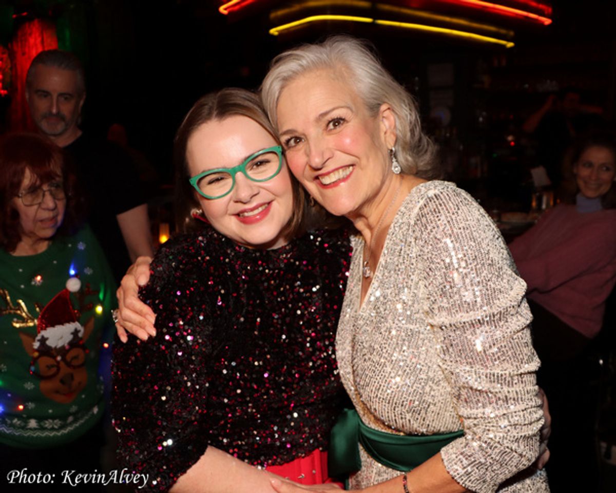 Ruby Rakos, Karen Mason at 