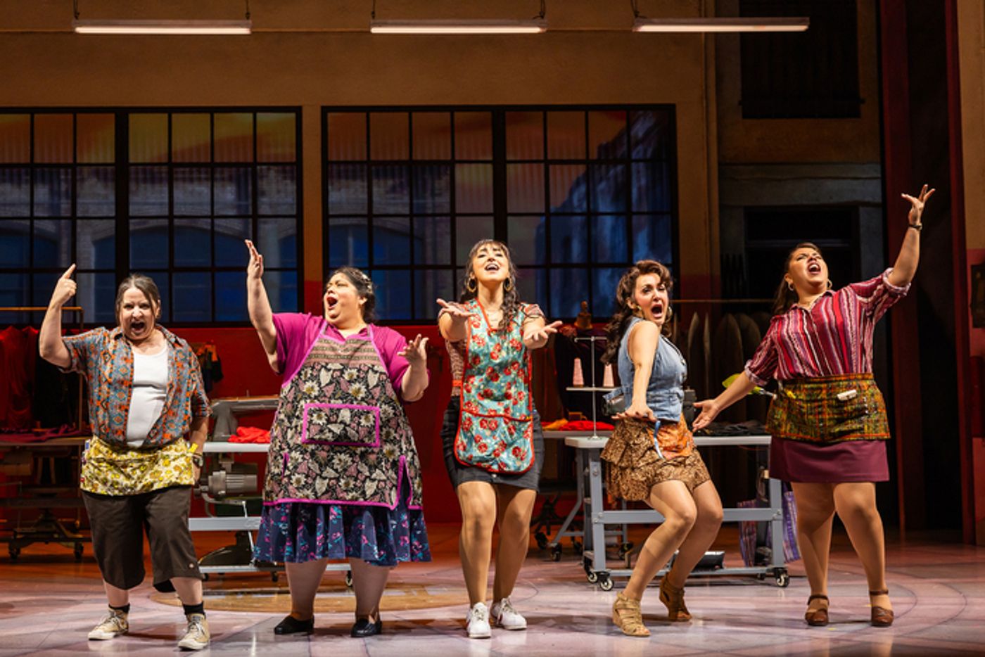 Photos: Get a First Look at REAL WOMEN HAVE CURVES: THE MUSICAL at American Repertory Theater  Image