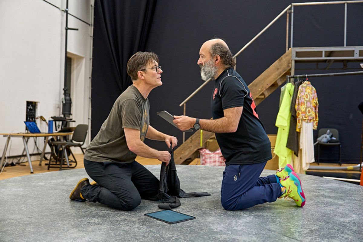 Toby Park & Aitor Basauri at Photos: Inside Rehearsal For Spymonkey's THE FROGS