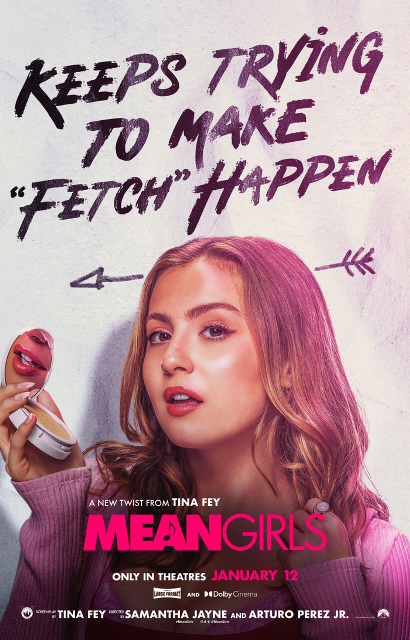 Photos: Go Inside the MEAN GIRLS 'Burn Book' With New Posters For the Movie Musical With Auli'i Cravalho, Reneé Rapp & More  Image