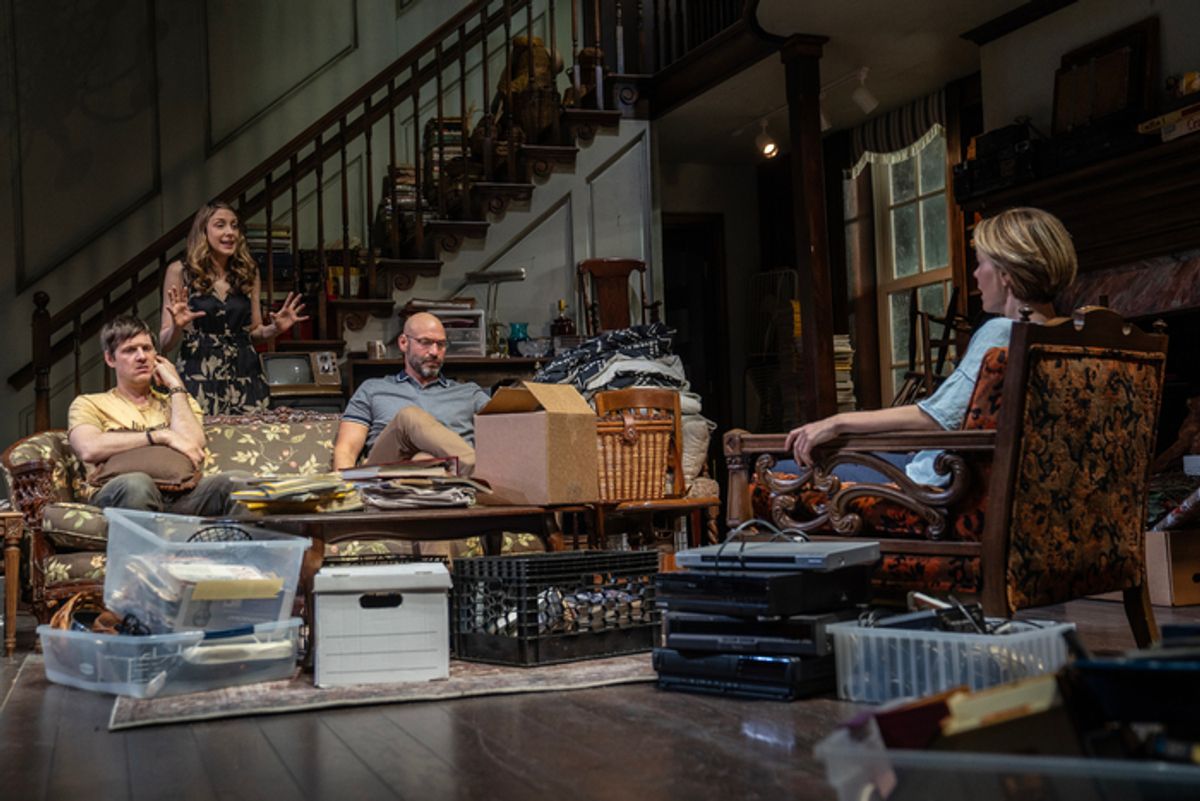 Michael Esper, Natalie Gold, Corey Stoll and Sarah Paulson at 