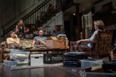 Michael Esper, Natalie Gold, Corey Stoll and Sarah Paulson Photo