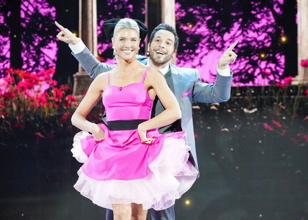 Amanda Kloots and Skylar Astin Photo