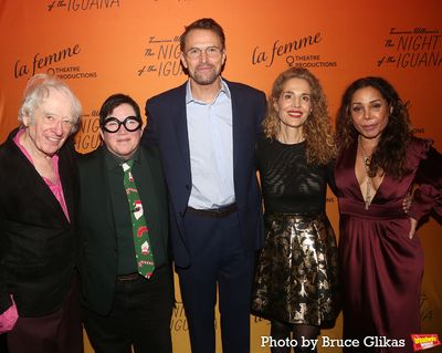 Austin Pendleton, Lea Delaria, Tim Daly, Jean Lichty and Daphne Rubin-Vega Photo