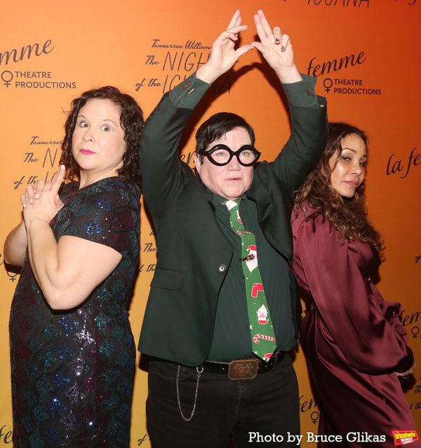 Alena Acker, Lea Delaria and Daphne Rubin-Vega Photo