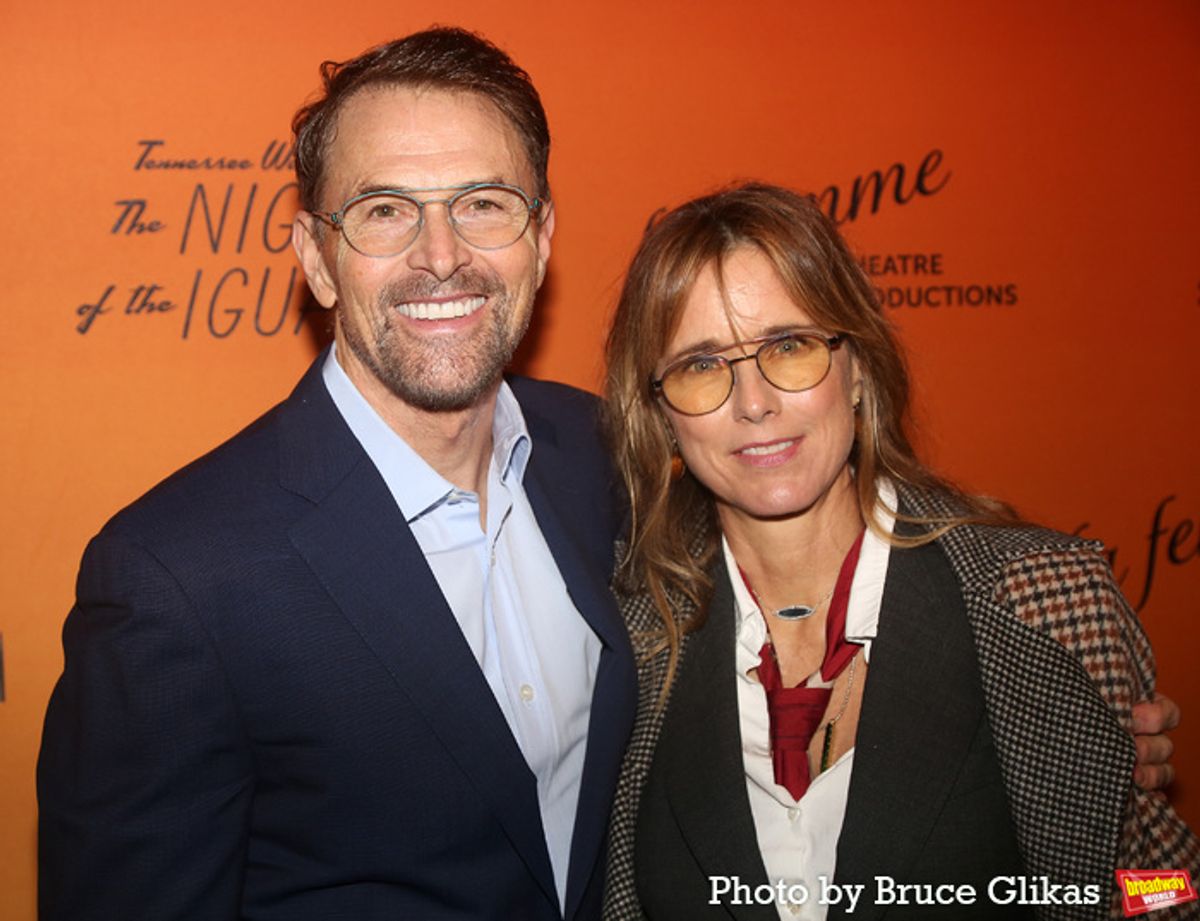 Tim Daly and Tea Leoni at 