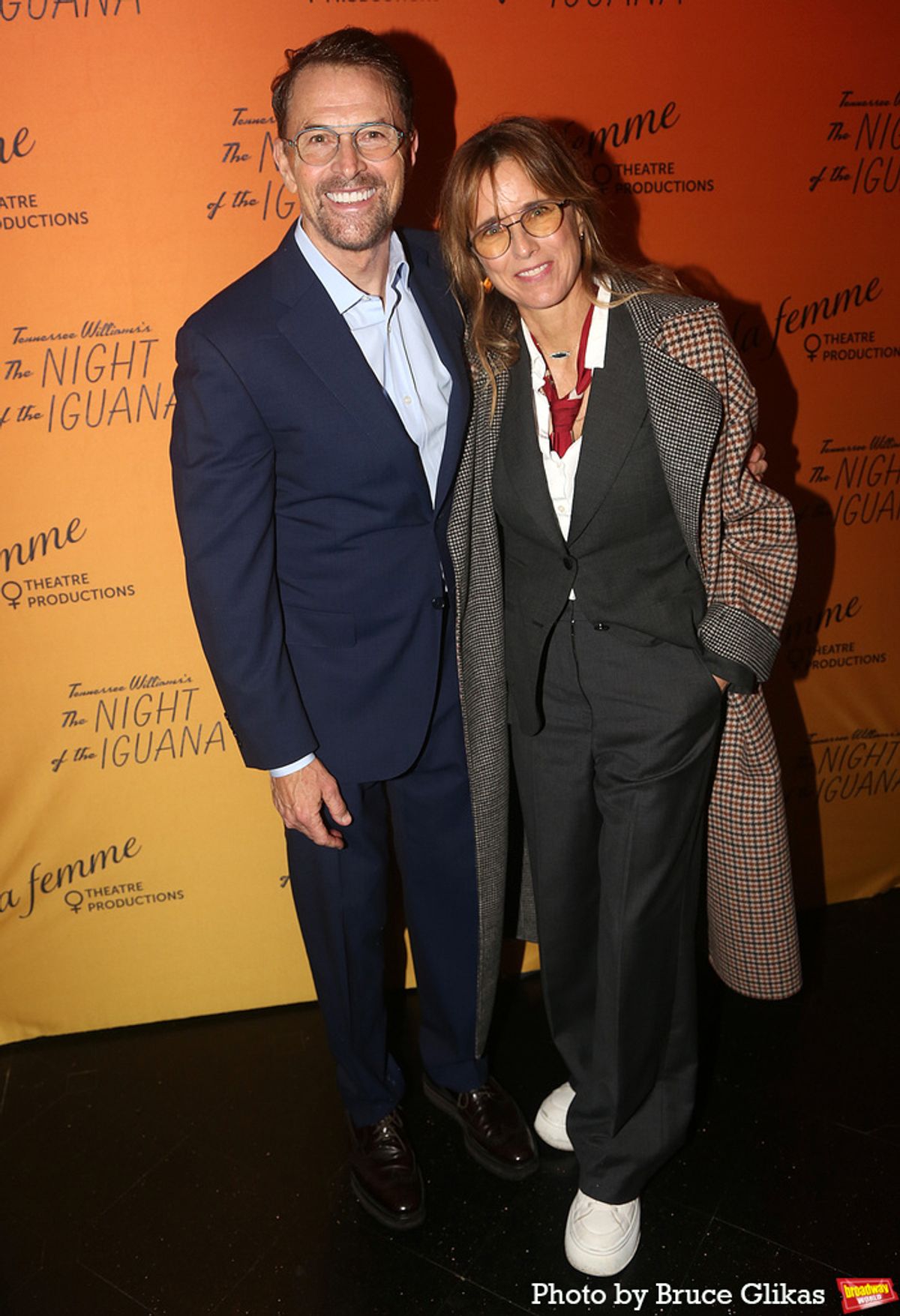 Tim Daly and Tea Leoni at 