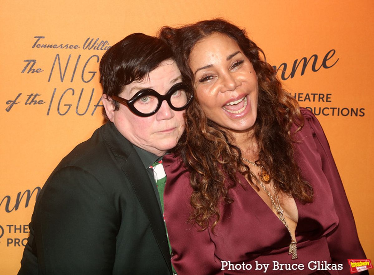 Lea Delaria and Daphne Rubin-Vega at 