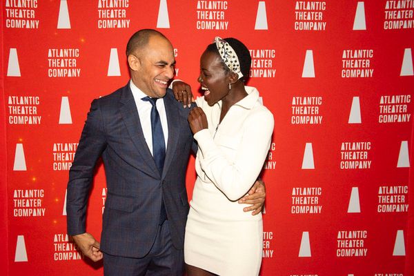 Saheem Ali and Lupita Nyong'o Photo