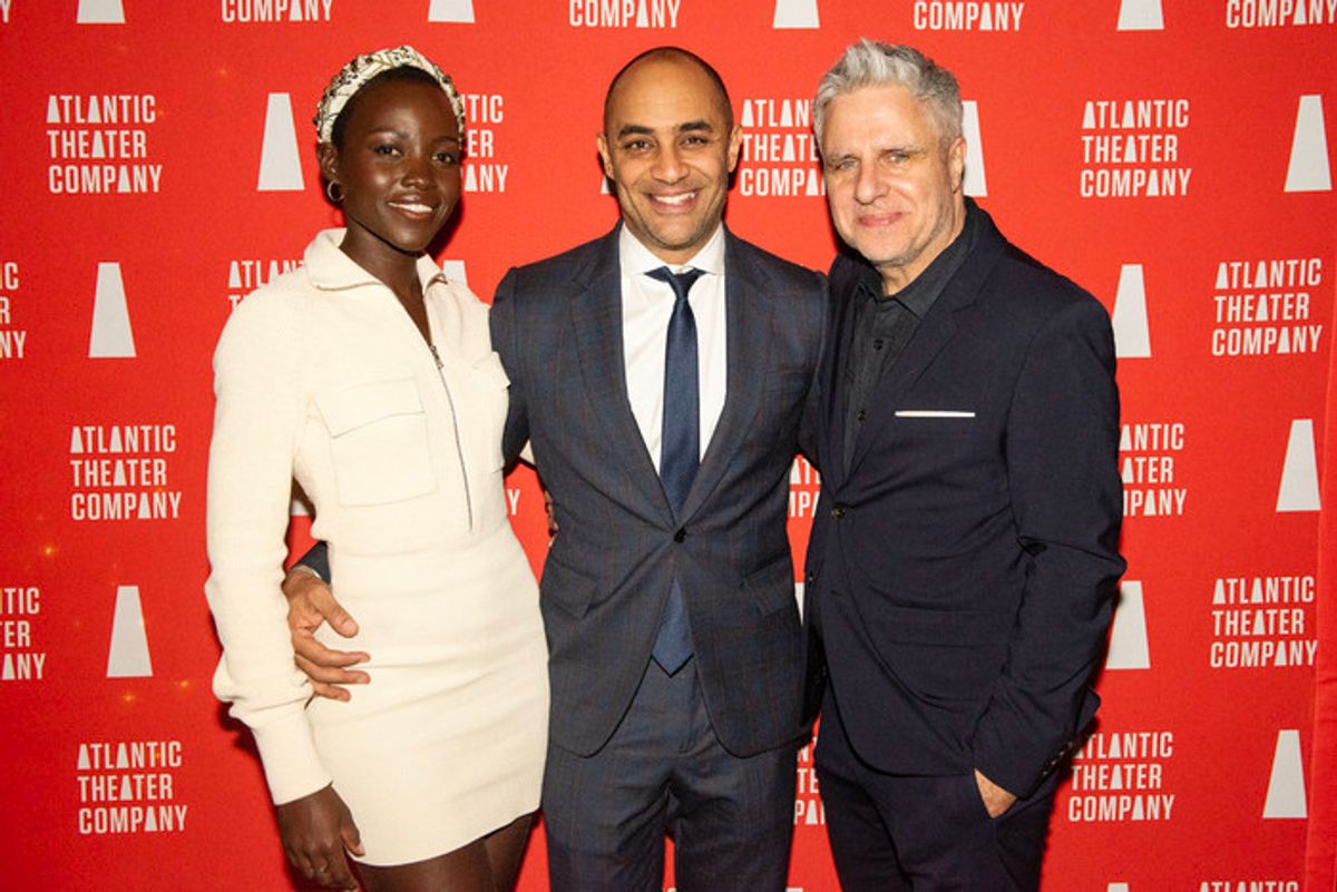 Lupita Nyong’o, Saheem Ali, and Neil Pepe at 