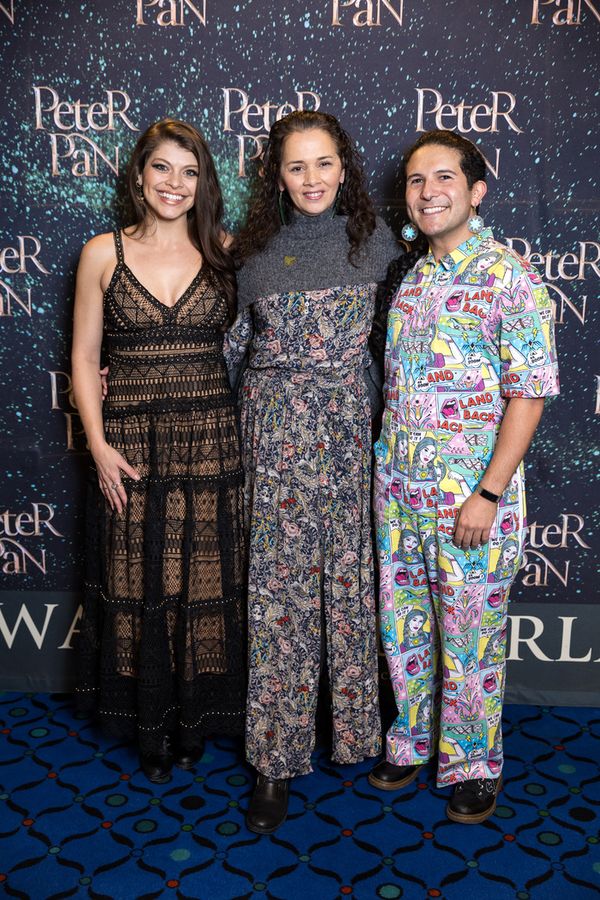 Bailey Frankenberg (Swing/Dance Captain), Larissa FastHorse (Additional Book) & Kenny Photo