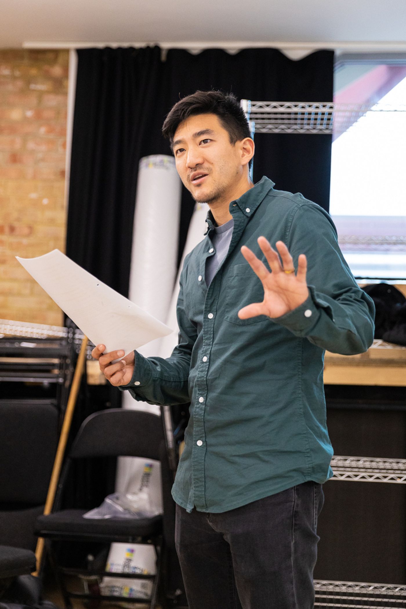 Photos: Inside Rehearsal For KIM'S CONVENIENCE at the Park Theatre  Image