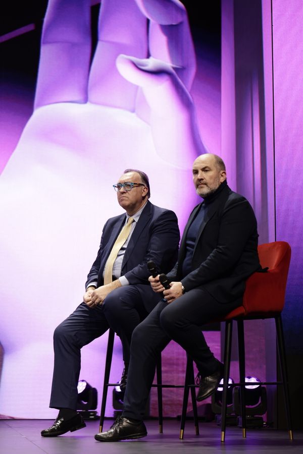 Arturo Bernal Bergua y Domingo Merlín Photo