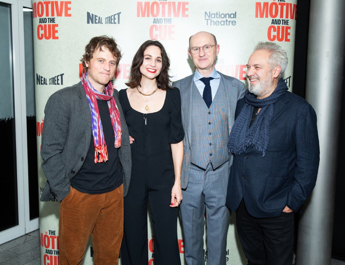 



Johnny Flynn, Tuppence Middleton, Mark Gatiss and Sam Mendes at 