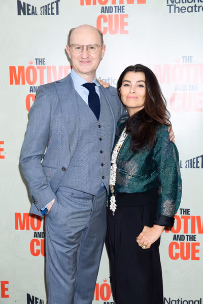 



Mark Gatiss and Es Devlin Photo