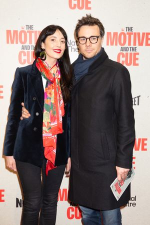 Olivia Bennett and Rupert Evans  Photo