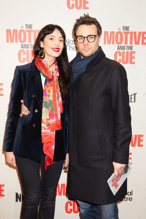 Olivia Bennett and Rupert Evans  Photo