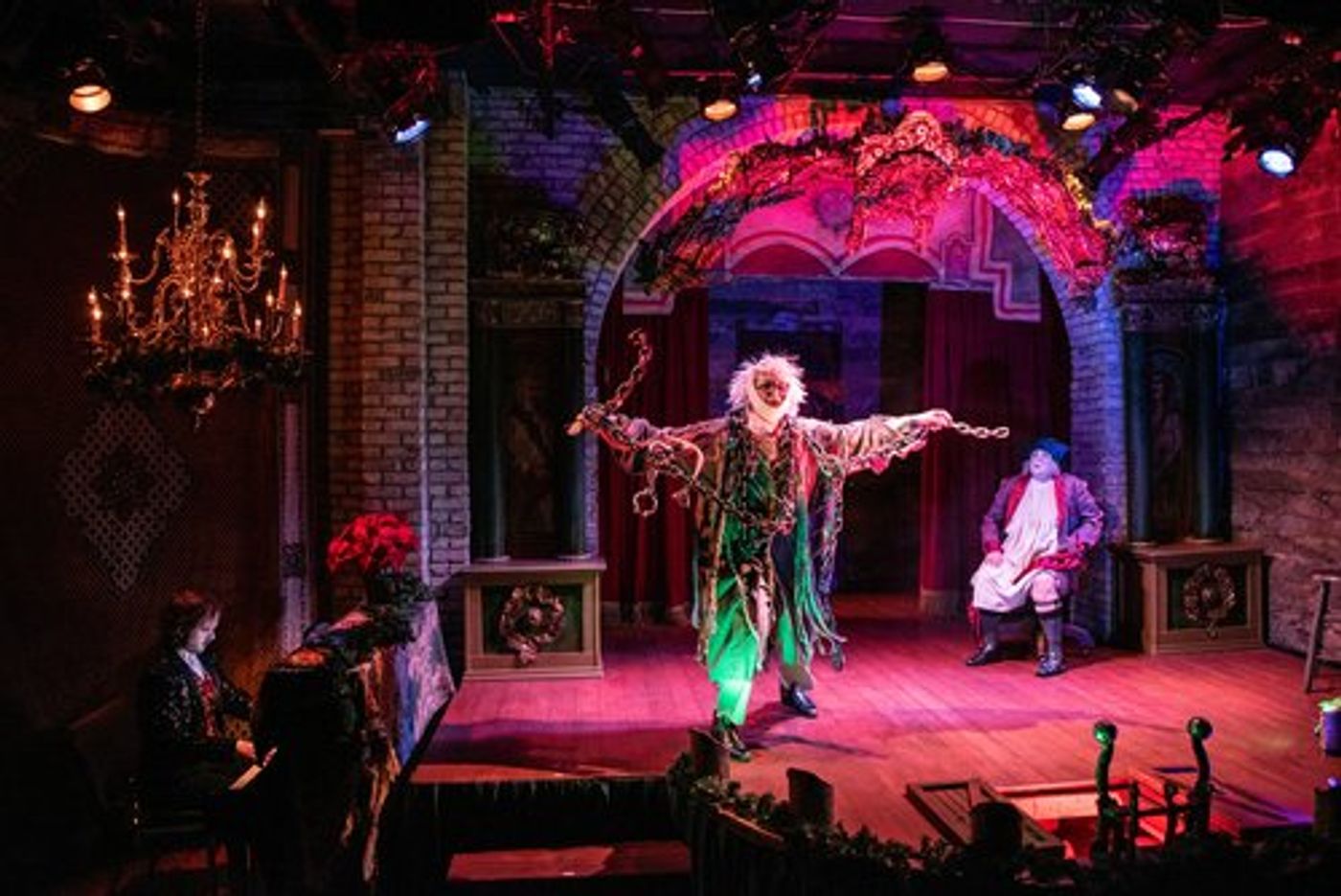 Review: SCROOGE IN ROUGE at Open Eye Theatre  Image