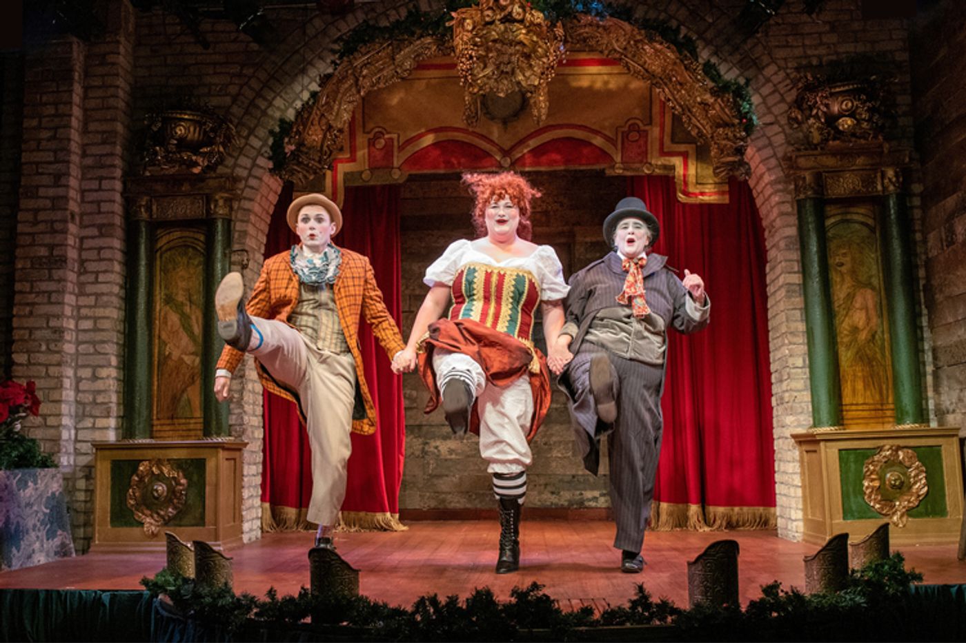 Review: SCROOGE IN ROUGE at Open Eye Theatre  Image