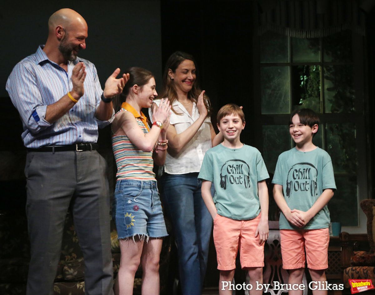 Corey Stoll, Alyssa Emily Marvin, Natalie Gold, Lincoln Cohen and Everett Sobers at 