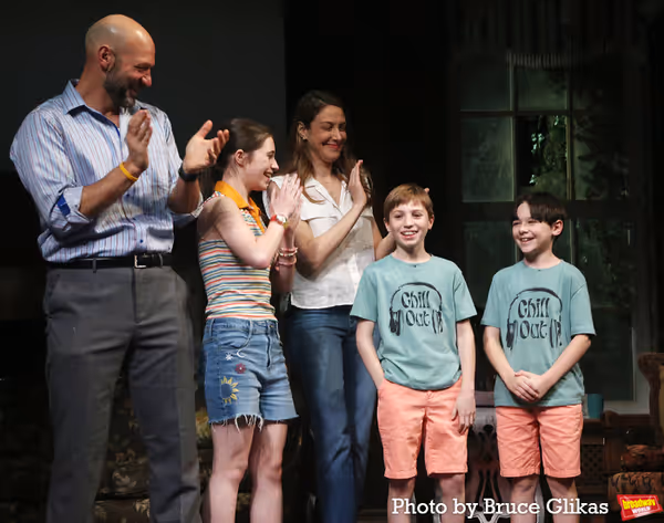 Corey Stoll, Alyssa Emily Marvin, Natalie Gold, Lincoln Cohen and Everett Sobers Photo