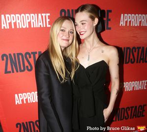 Dakota Fanning and Elle Fanning @ BroadwayWorld Dakota Fanning and Elle Fanning Photo