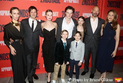 Sarah Paulson, Michael Esper, Elle Fanning, Graham Campbell, Lincoln Cohen, Everett S Photo