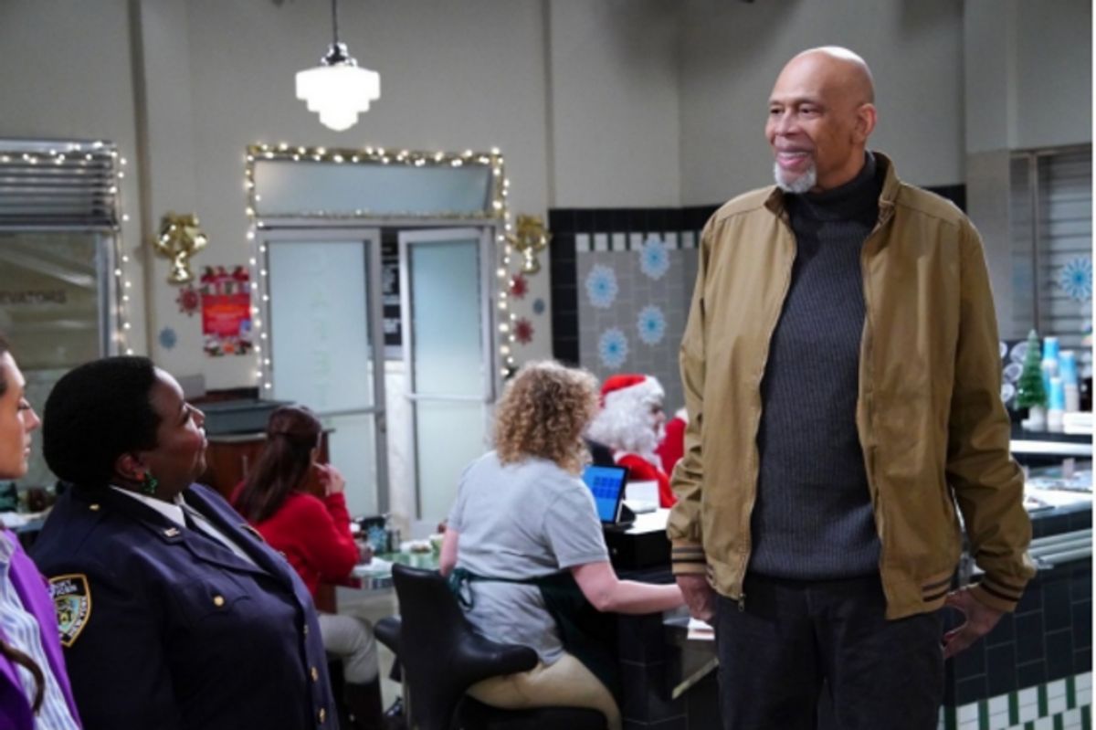 Lacretta as Gurgs, Kareem Abdul-Jabbar as himself at 