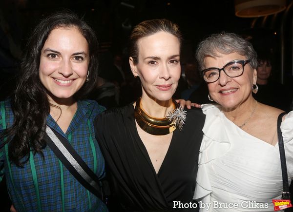 Gabriella Fanuele, Sarah Paulson and Priscilla Lopez Photo