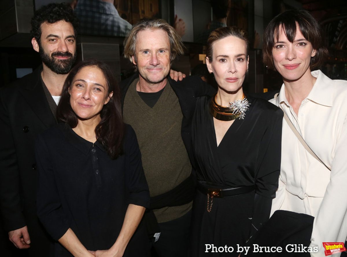 Morgan Spector, Lily Thorne, Josh Hamilton, Sarah Paulson and Rebecca Hall at 