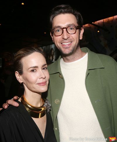 Sarah Paulson and Nicholas Braun  Photo