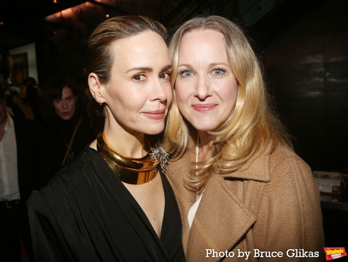 Sarah Paulson and Katie Finneran at 