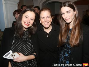 Kristin Caskey and Bee Shaffer Carrozzini and guest @ BroadwayWorld Kristin Caskey and Bee Shaffer Carrozzini and guest Photo